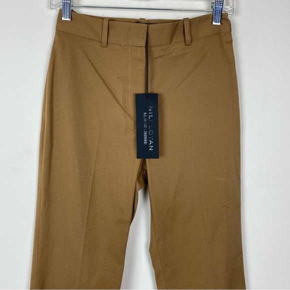Nili Lotan Corette Trouser Pants Color Whiskey Size 0 Office - Picture 4 of 15